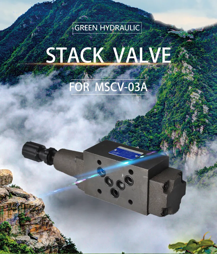Mscv-04b Mscv-06b Mscv-02 Mscv-03 Hydraulic Solenoid Throttle Valve