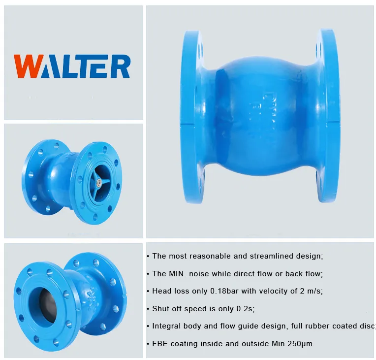 Non-Return Silence Check Valve