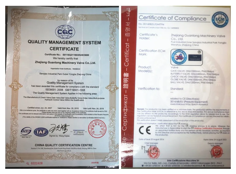 Non-Rising Stem Flexible Seat Seal Gate Valve