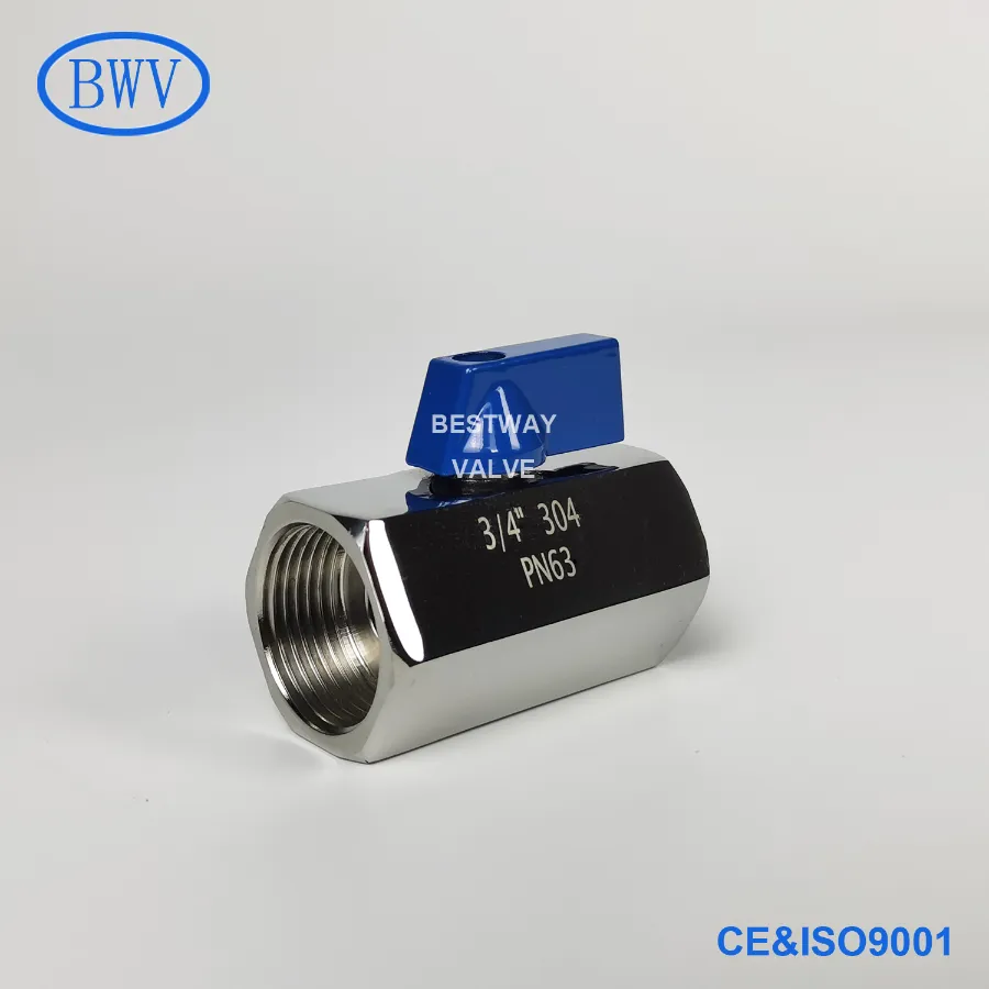 Pn63 Fnpt Screwed Mini Ball Valve