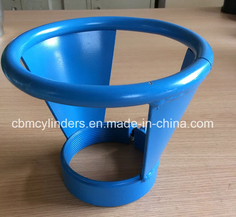 Red Steel Valve Guard for C2h2 Gas Cylinders
