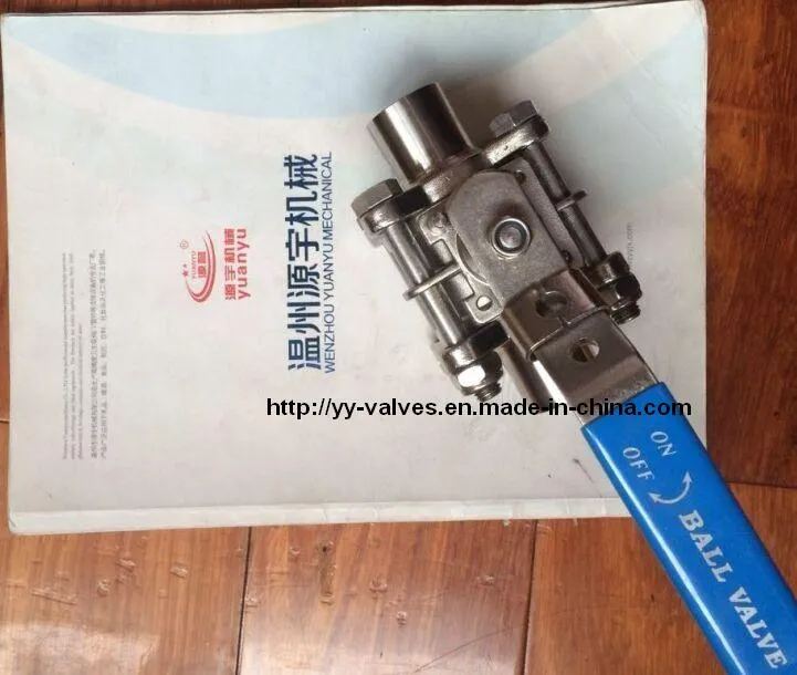 Sanitary Ball Valve with Fulled Cavity PTFE Seat