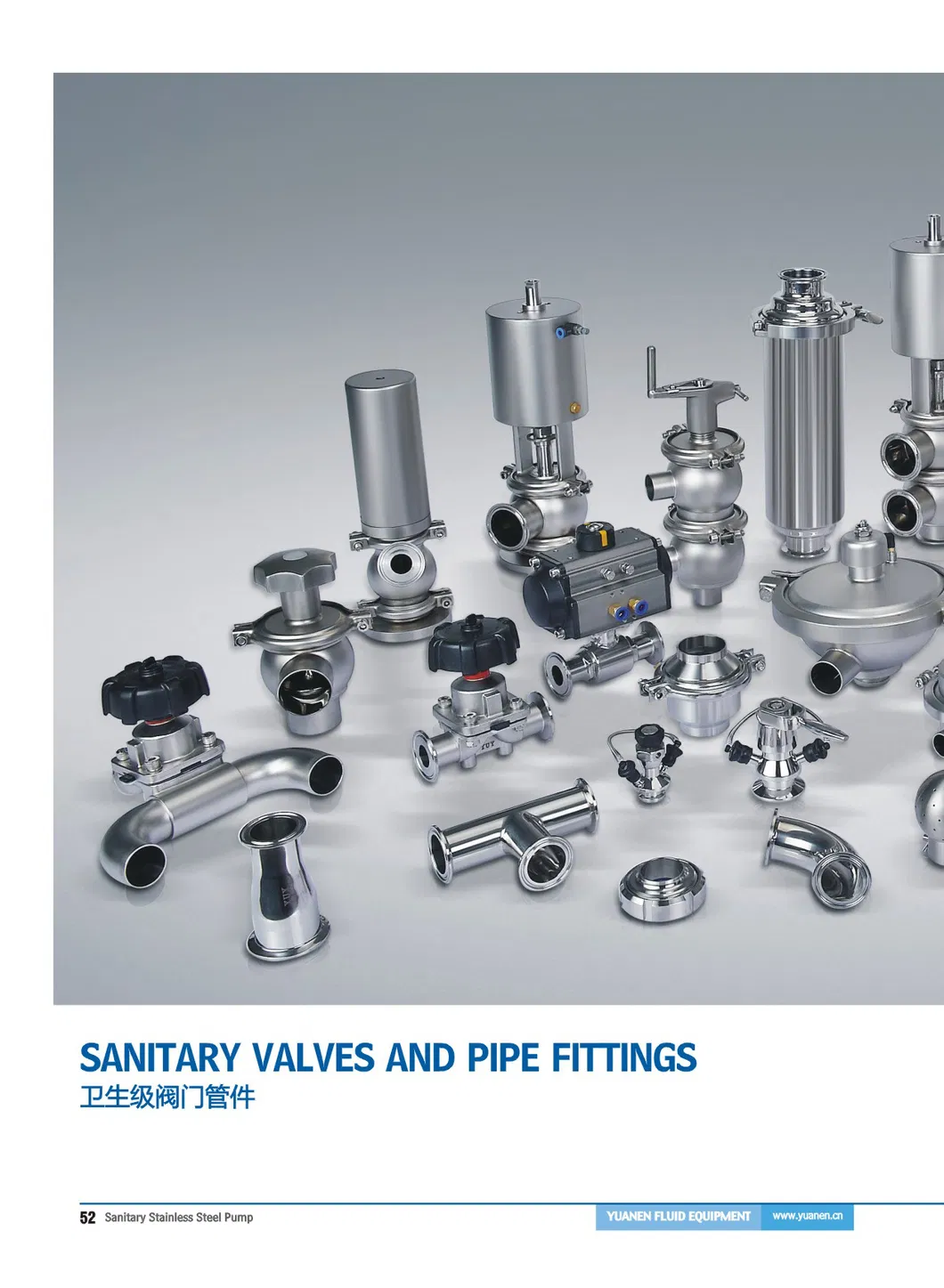 Sanitary EPDM Wafer Butterfly Valve