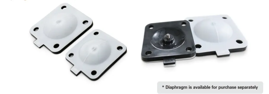 Sanitary Stainless Steel Diaphragm Valve with ISO-1127 Connection