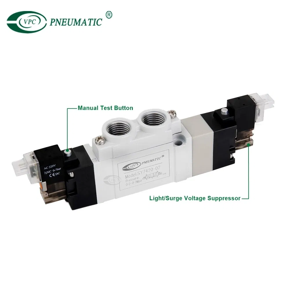 SMC Solenoid Valve 5/2 Way Electric Control Valve