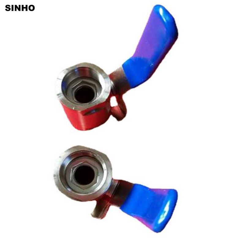 SS304 SS316L Stainless Steel 3-Piece Sanitary Hygienic Full Bore Cantonese Ball Valve