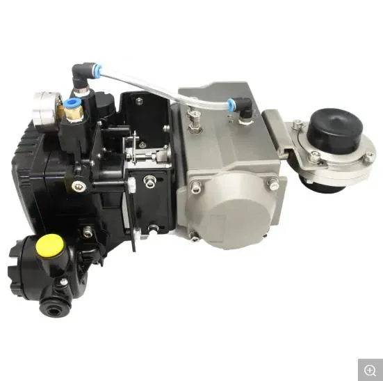 SS316L Pneumatic Butterfly Valve with Signal Box