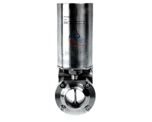 Stainless Steel Pneumatic Butterflyv Valve
