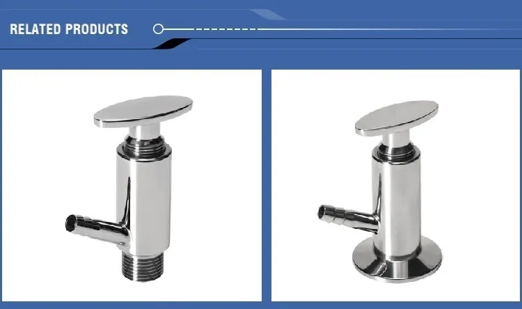 Stainless Steel Sampling Valve with Elliptic Type Handle