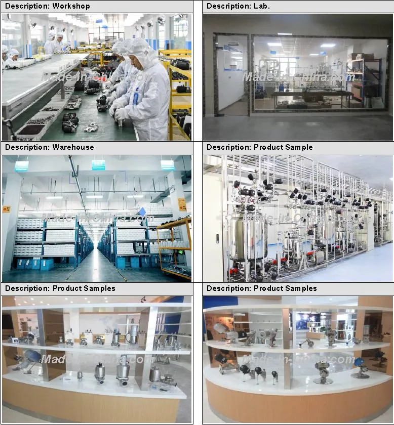 Stainless Steel Sanitary Manual Diaphragm Tank Bottom Valve