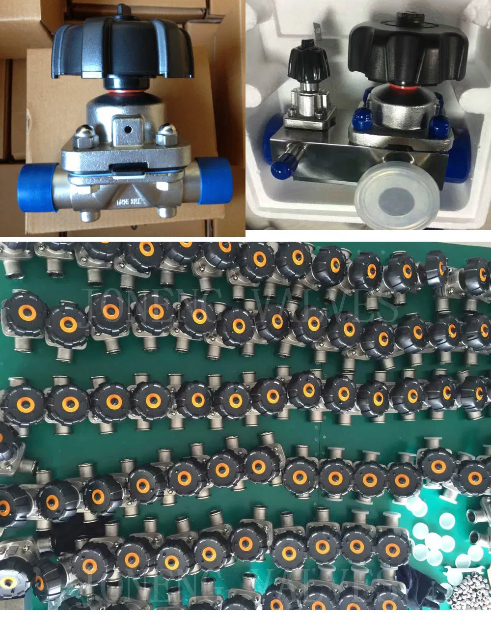 Stainless Steel Sanitary Two Way Membrane Valve