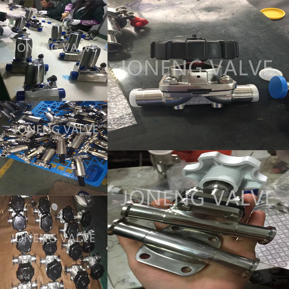 Stainless Steel Sanitary Welded Manual Diaphragm Valve (JN-DV 1008)