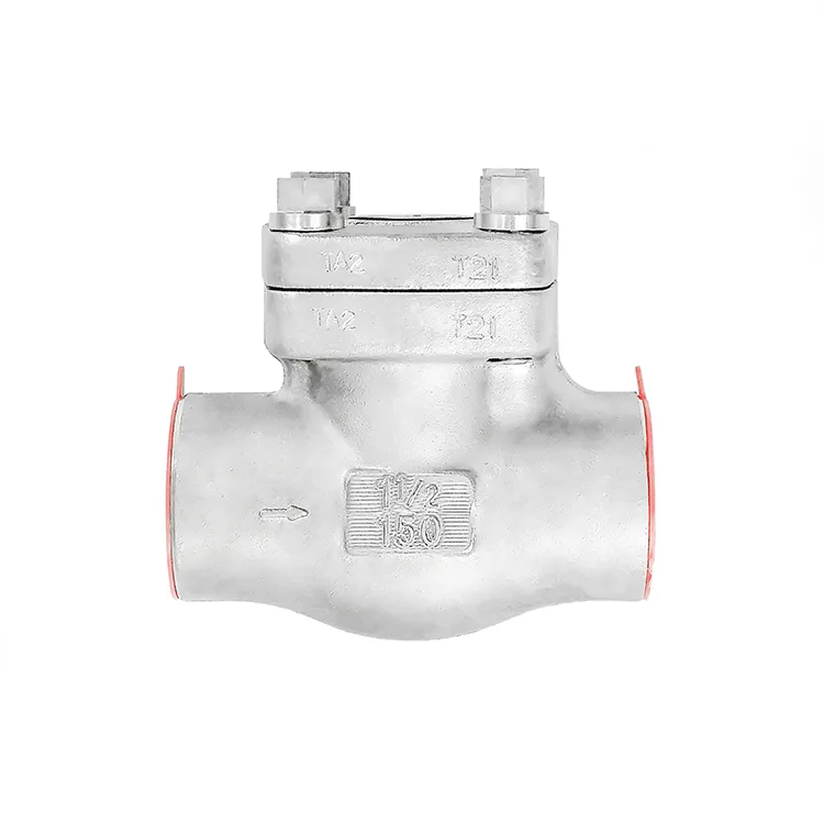 Ta2 Titanium Alloy Forging Lift Check Valve Welding Check Valve