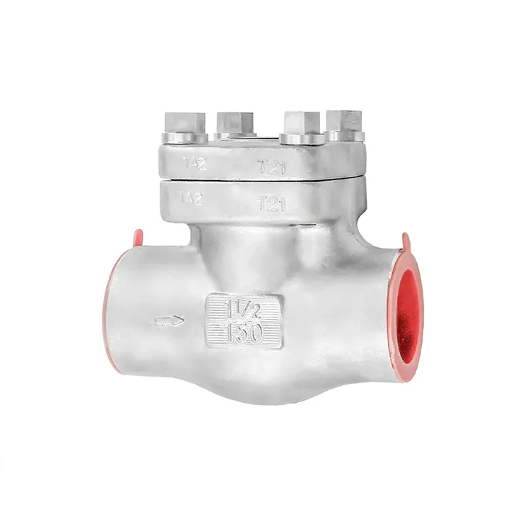Ta2 Titanium Alloy Forging Lift Check Valve Welding Check Valve