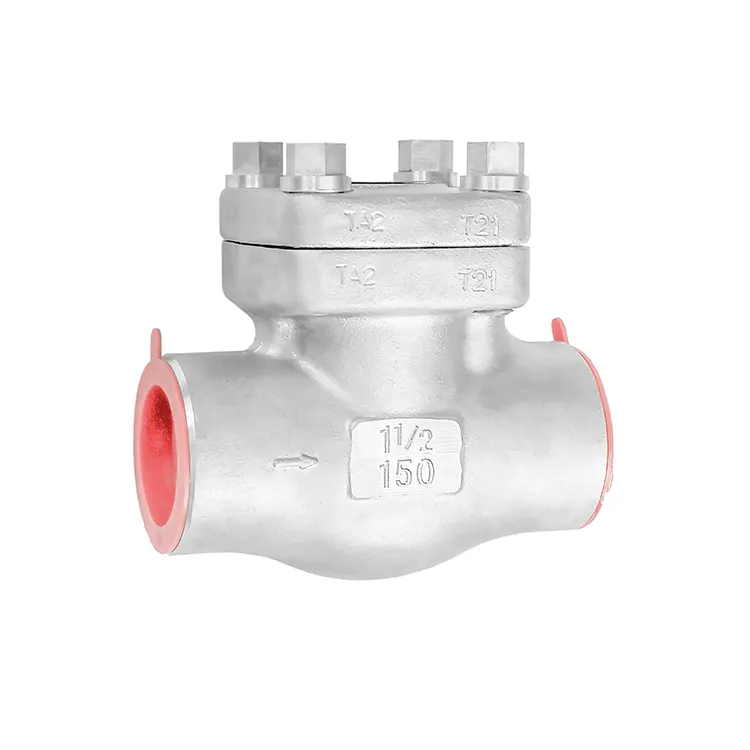 Ta2 Titanium Alloy Forging Lift Check Valve Welding Check Valve