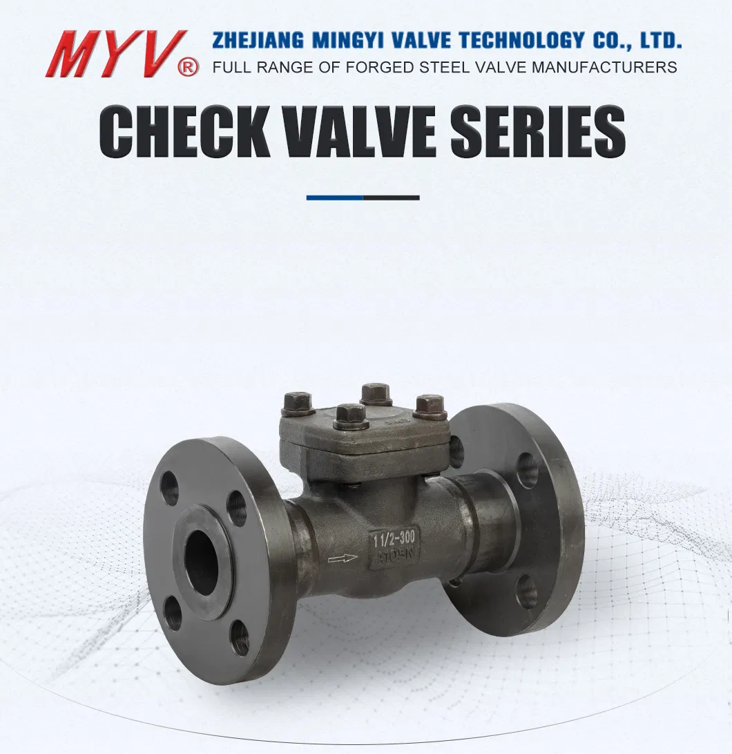 Ta2 Titanium Alloy Forging Lift Check Valve Welding Check Valve