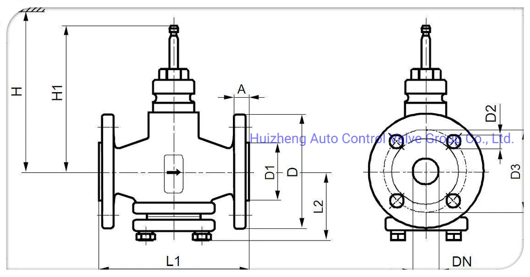 Three-Way Confluence Valve Diverter Valve