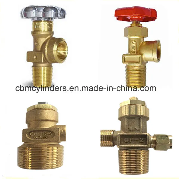 Top-Thread Oxygen Cylinder Valve Qf-7D2 Chromed Oxygen Gas Cylinder Valves