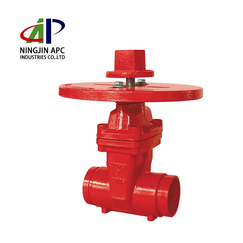 UL/FM Piv Grooved End Nrs Gate Valve
