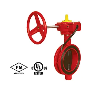 UL/FM Wafer Type 300psi Butterfly Valve with Tamper Switch