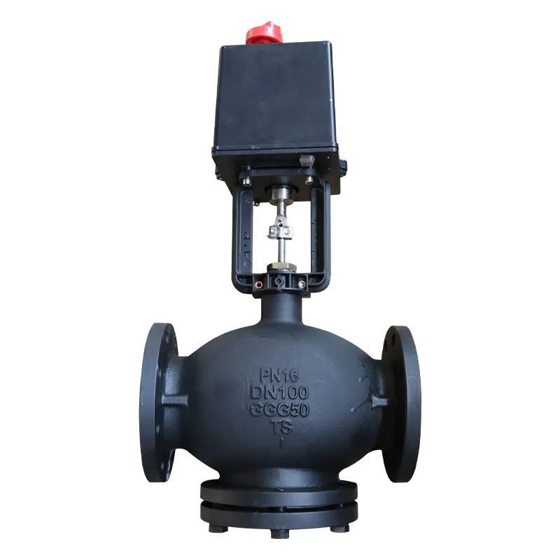 Used for Hotel Bath Heat Exchange Unit Electric Control Valves Made in Shandong