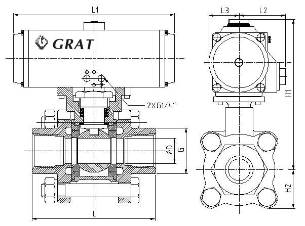 Various in-Sale Sanitary Hygiene Grade Stainless Steel Motorized Valve