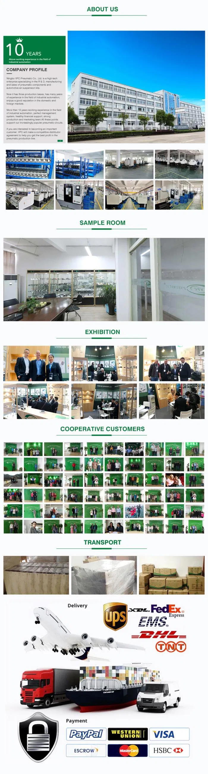 Vpc Airtac Type 5way 2position Single Control Solenoid Valva