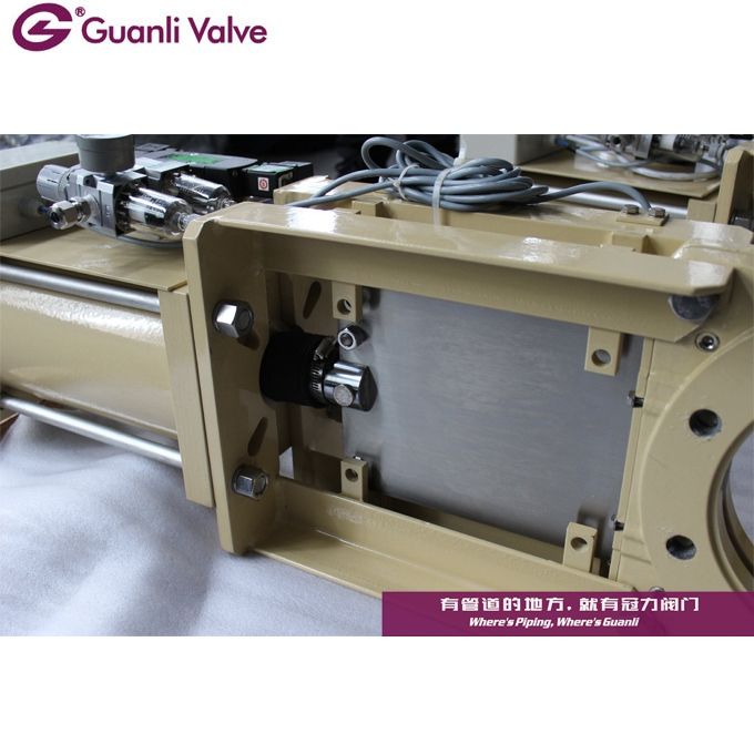 Wafer Type Slurry Knife Gate Valve for Solid Media