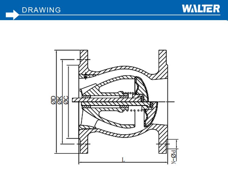 Water System Silence Check Valve