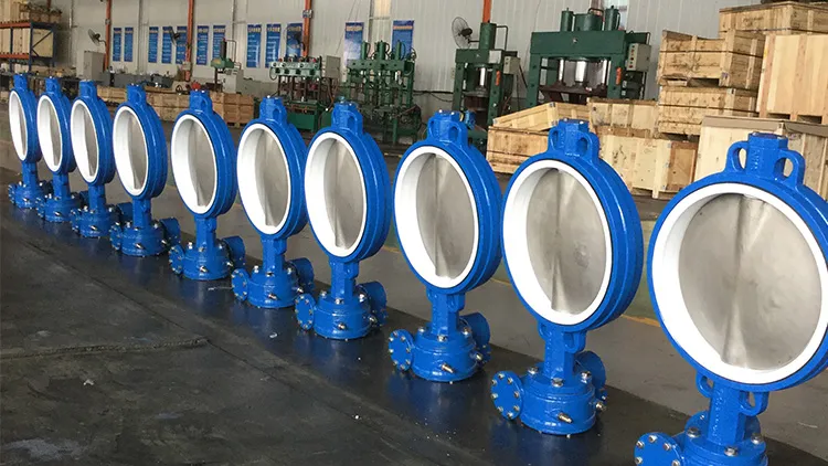Worm Gear Wafer Lt Butterfly Valve Dn250 Low Price Butterfly Valve