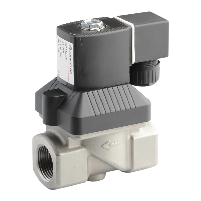 Xhnotion Pneumatic Bp Series Pilot Operated Stainless Steel Material G3/4′′ Thread Solenoid Valve
