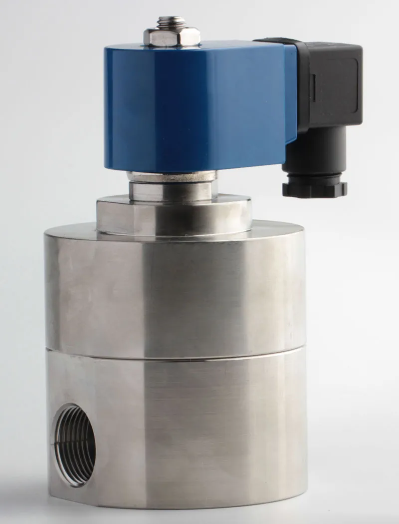 Xhnotion Pneumatic Spv Series 300 Bar Super High Pressure Stainless Steel Material G3/4′′ Thread Normally Closed Solenoid Valve