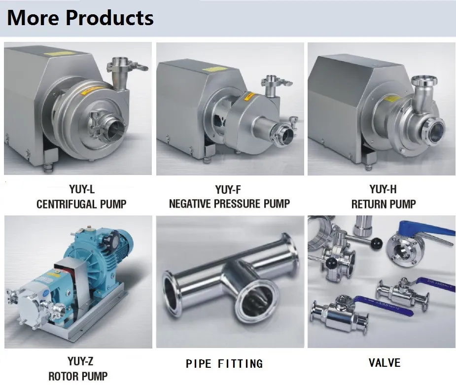 Yuy Air Actuated Sanitary Butterfly Valves